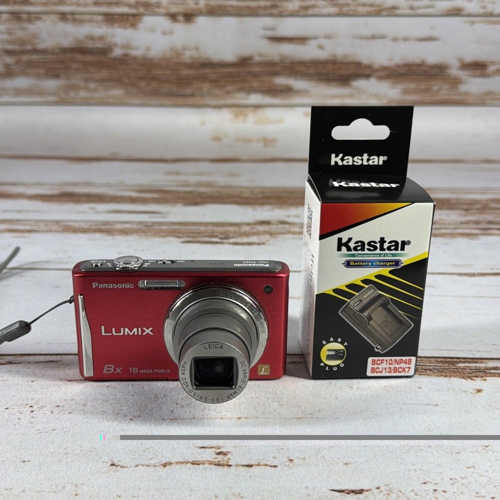Panasonic Lumix DMC-FH27 16MP Camera AS-IS System Error Zoom Parts